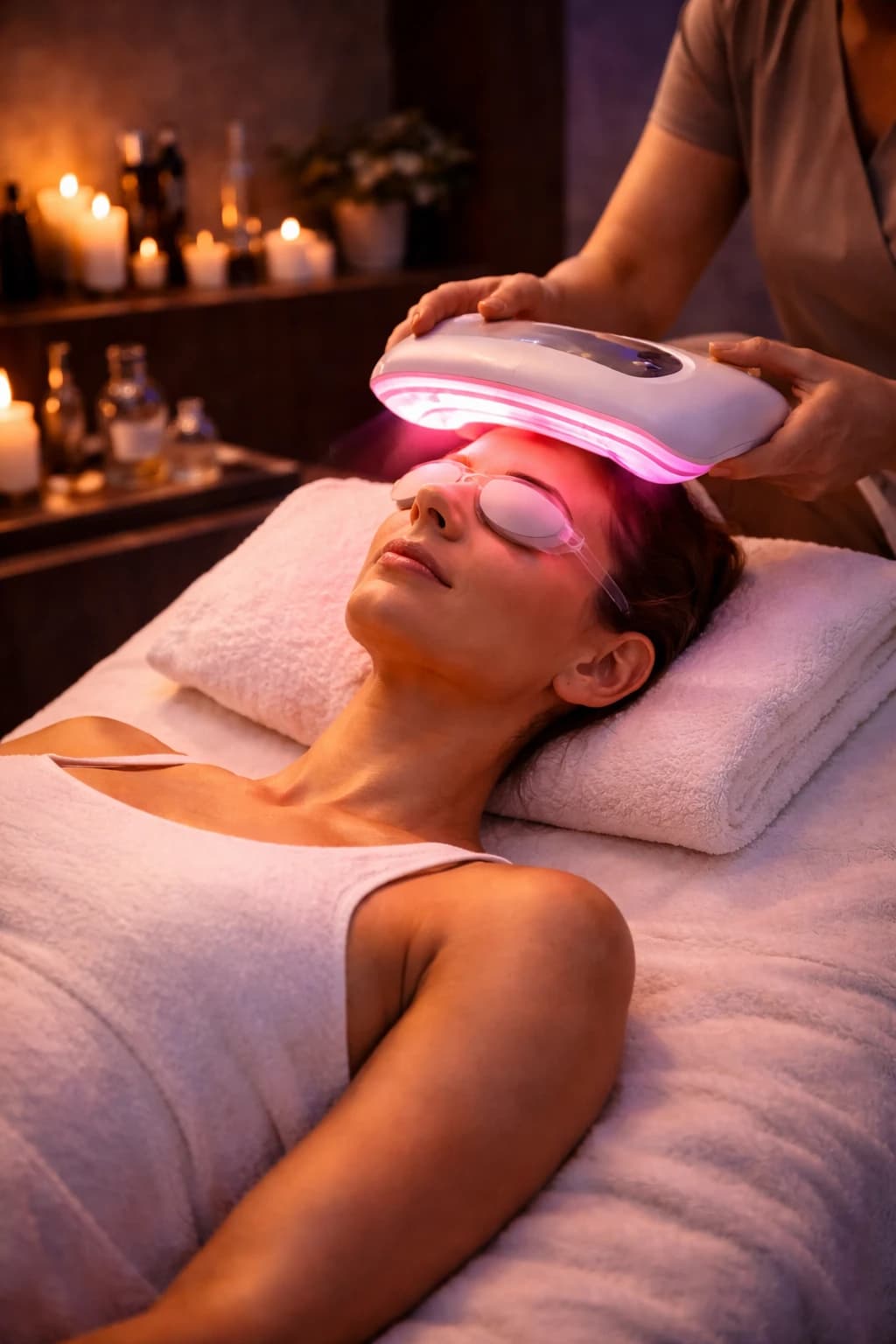 Color light therapy at Chill N Out Lakeland